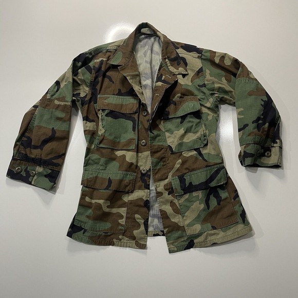 MilitaryArmy Other - VTG S X-SHORT US Military Army Camo Cold Weather Field Jacket 50/50 COTTON/NYLON